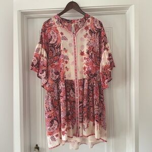 EUC Anthropologie Janelle Tunic Dress Size M